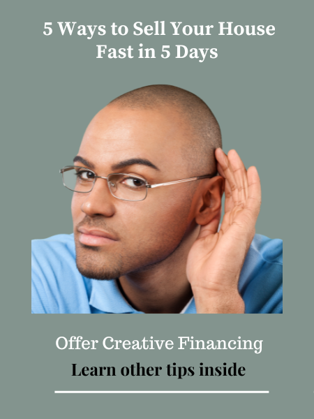 Offer creative financing. Learn other tips inside.
